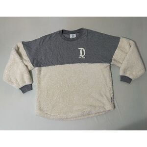 Disneyland Resort Logo Puff Letter Sherpa Fleece Spirit‎ Jersey Disney Parks M